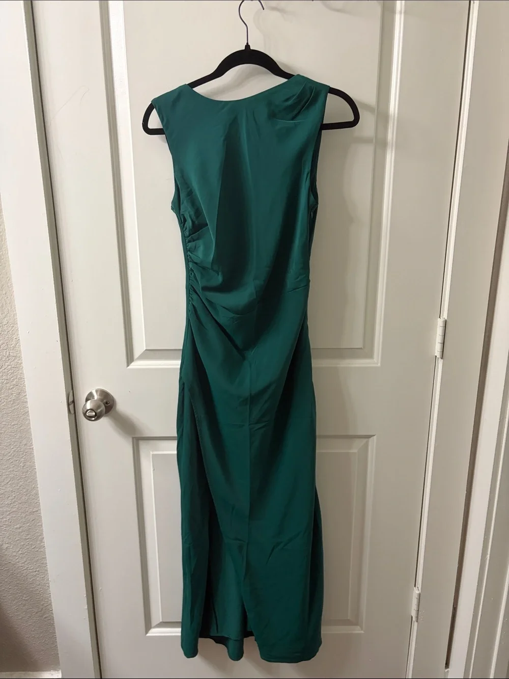 Abercrombie & Fitch Emerald Green Sleeveless Maxi Dress